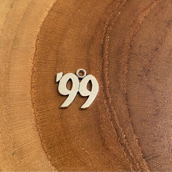 RETIRED James Avery ‘99 Charm, Sterling Silver - Picture 1 of 2